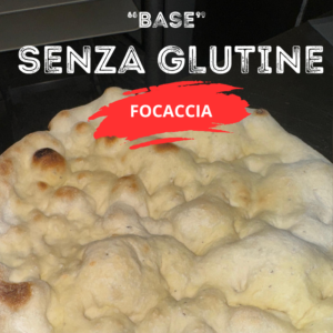 Base pizza senza glutine focaccia