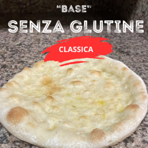 Base pizza senza glutine classica